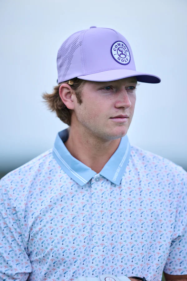 Men's Polo Cowboy Golf Caddie Hooey