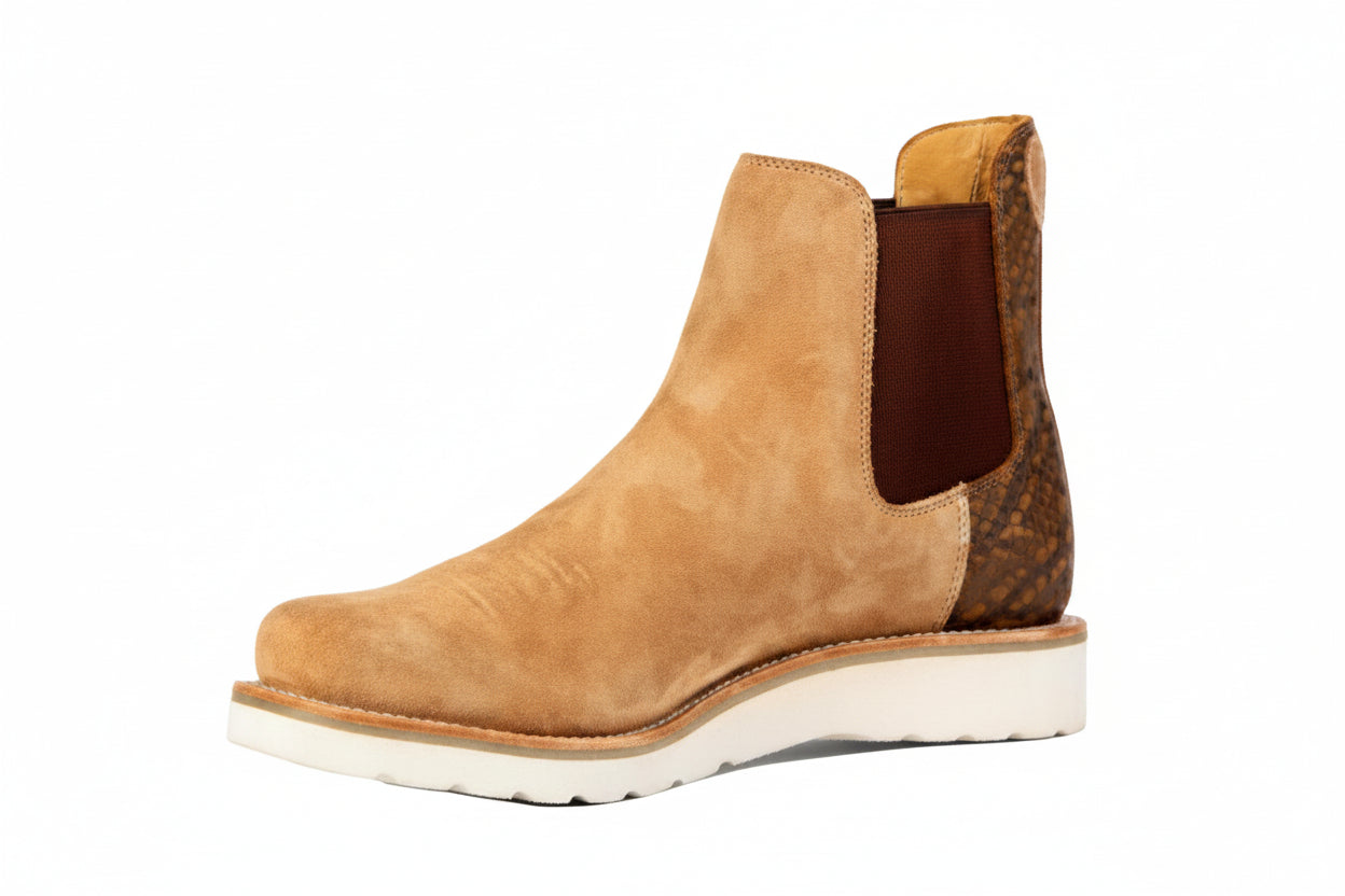 Boots Men's Swedge Tobacco Suede Horse Power