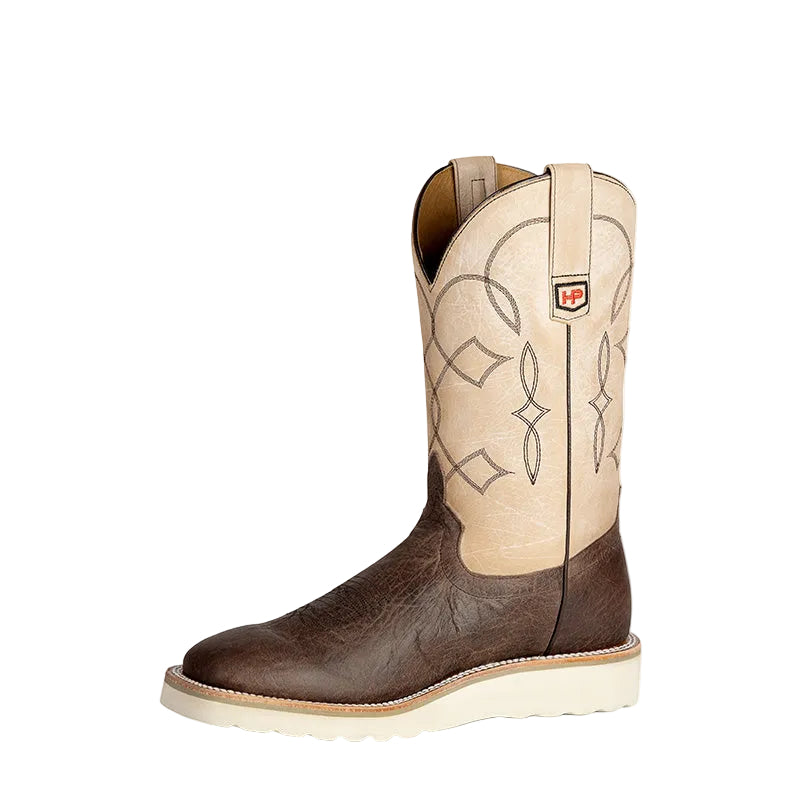 Boots Men's Distressed Bison Swedge Horse Power Work