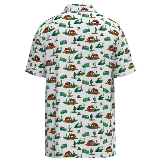 Men's Polo Cowboy Golf Course Hooey