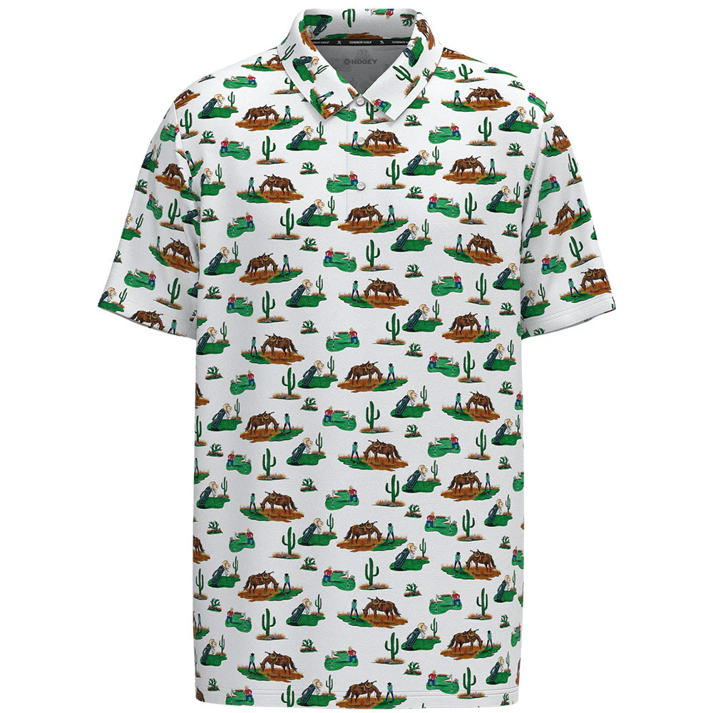 Men's Polo Cowboy Golf Course Hooey