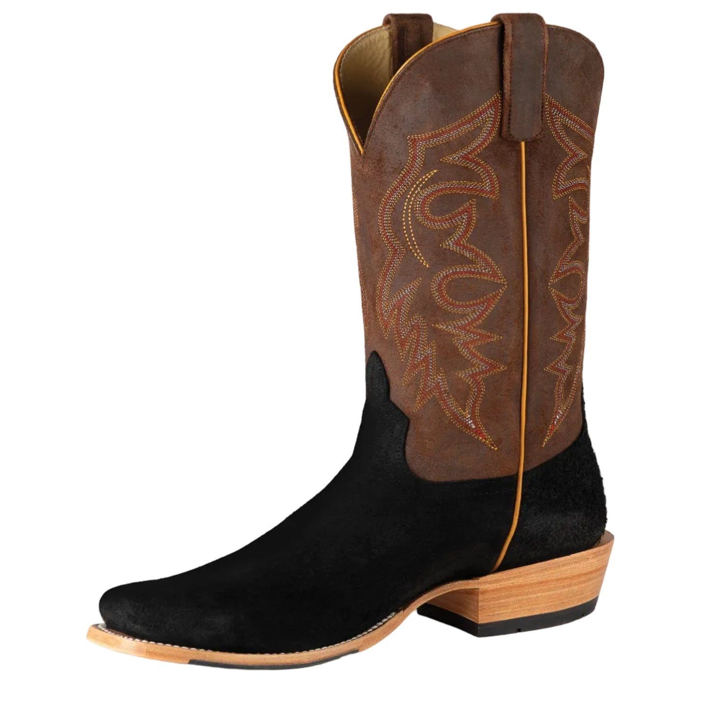 Boots Men's Black Oil Tan Horse Power Top Hand