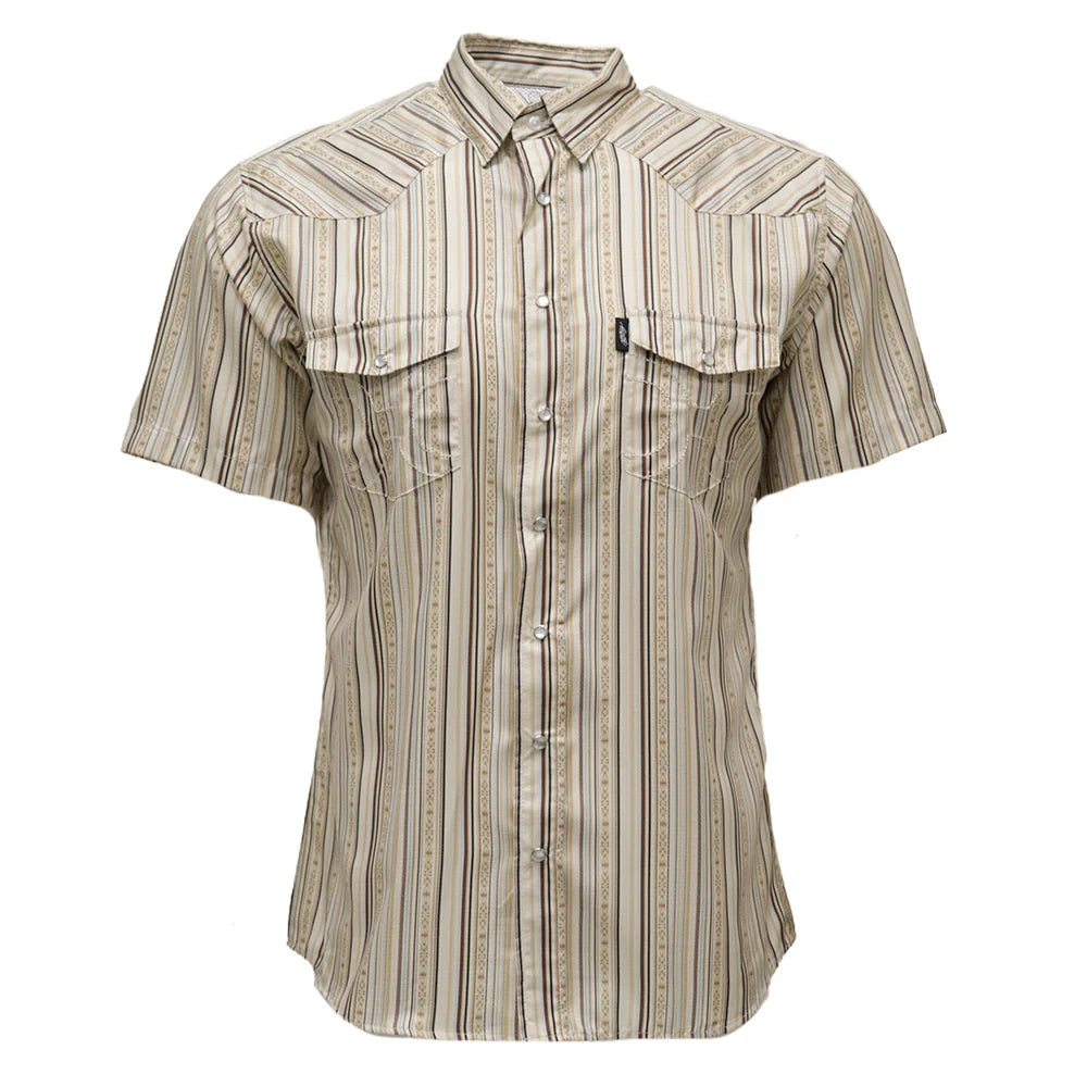 Pearl Snap Men's Sol Stripe Hooey