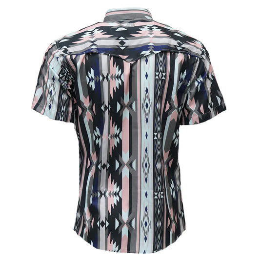 Pearl Snap Men's Sol Aztec Hooey