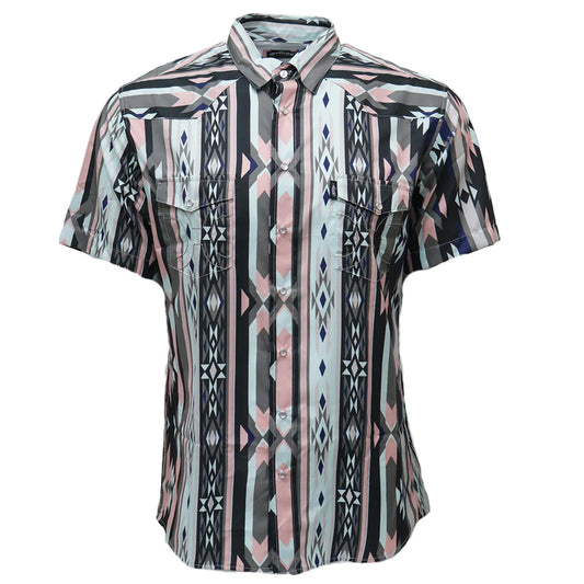 Pearl Snap Men's Sol Aztec Hooey