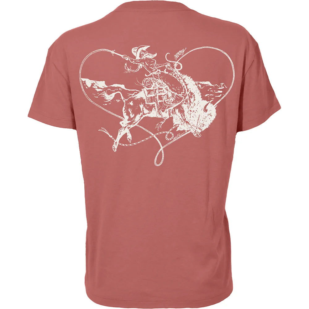 T-Shirt Women's Buffalo Heart Hooey