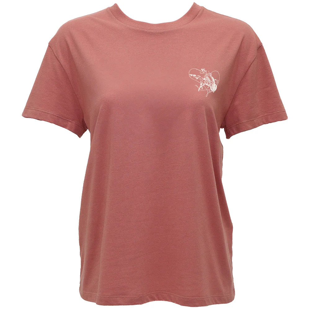 T-Shirt Women's Buffalo Heart Hooey