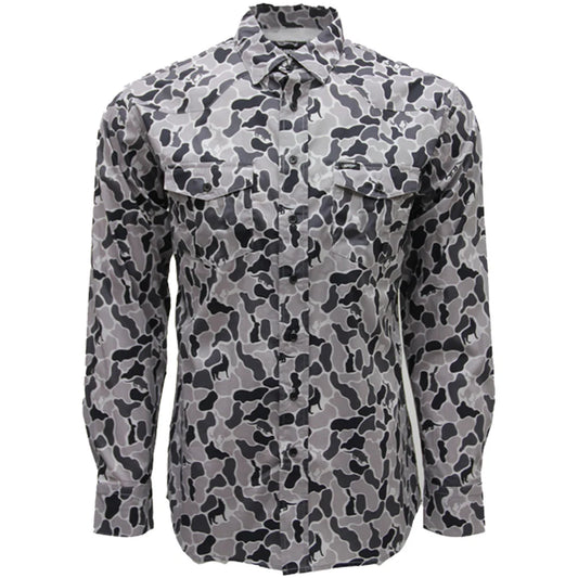 Men's Maverick Camo Button Down Hooey