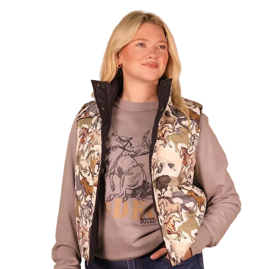 Women's Cassidy Reversible Vest Hooey