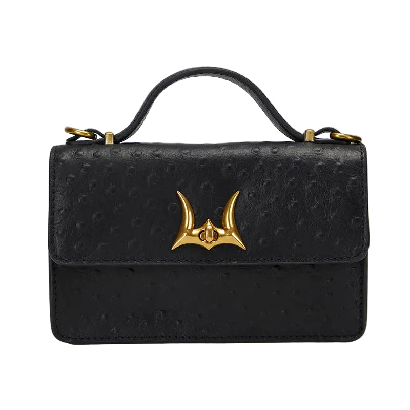 Valencia Ostrich Leather Purse