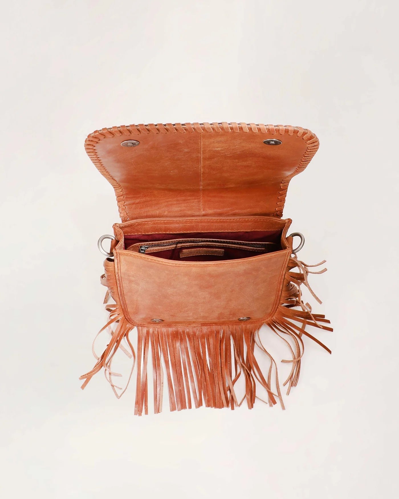 Loyal West Luciana Fringe Crossbody Purse