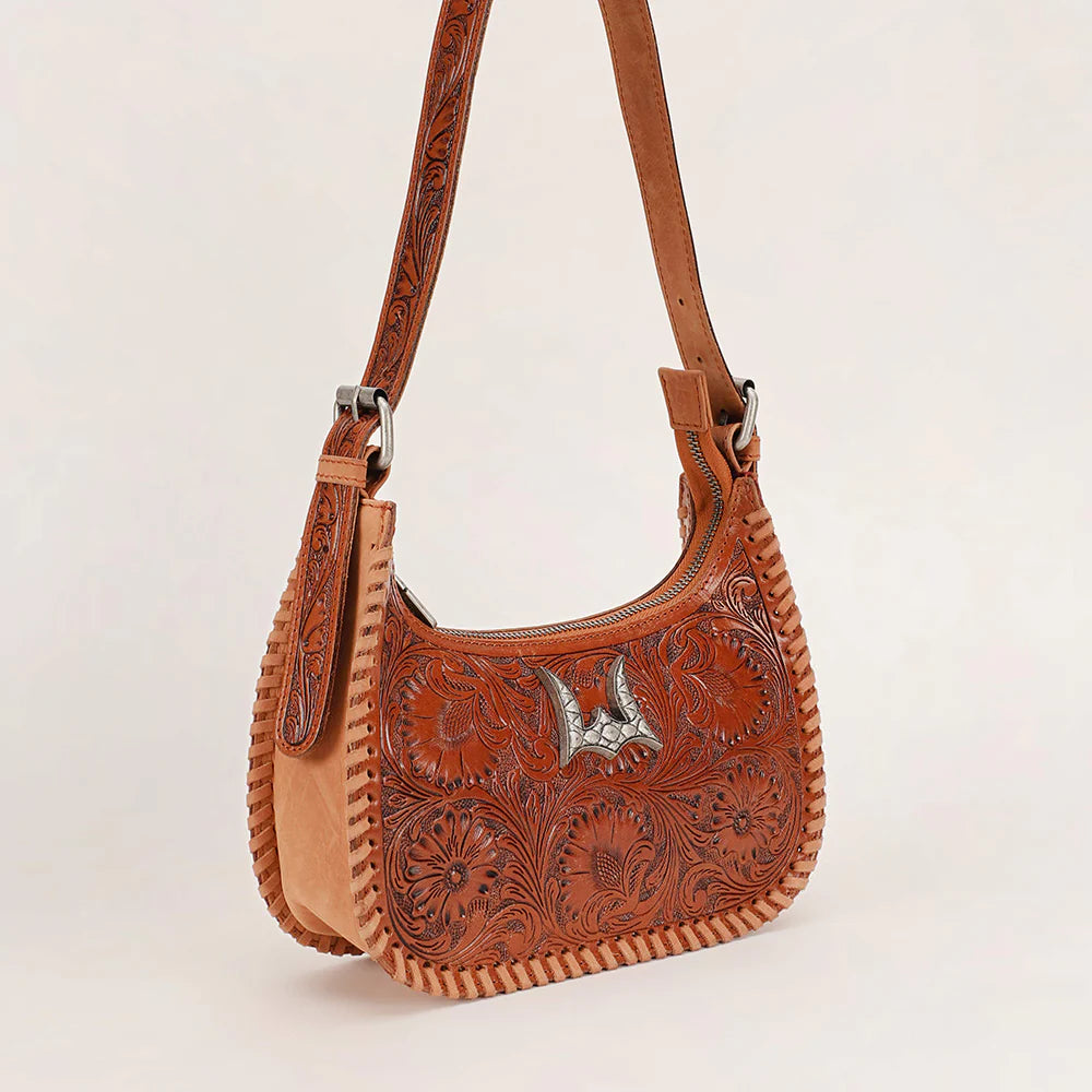 Loyal West Dannia Tooled Leather Purse