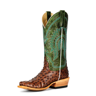 Boots Women's Kango Tobacco Full Quill Ostrich Macie Bean
