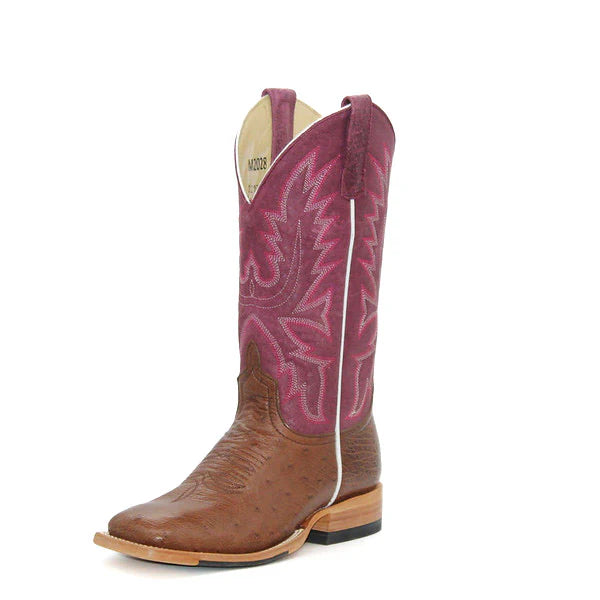 Boots Women's Kango Tobacco Smooth Ostrich Macie Bean
