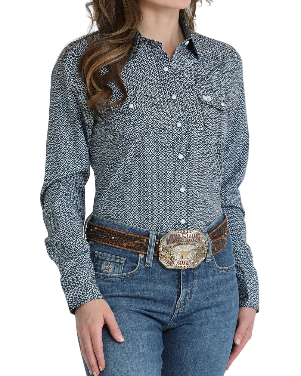 Women's ArenaFlex Pearl Snap Cinch