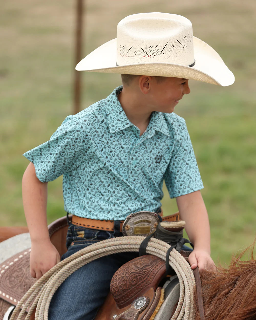 Boy's Arenaflex Polo Cinch