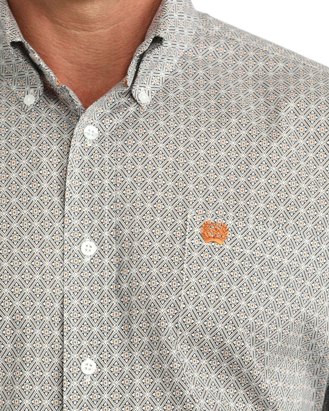 Button Down Men's Classic Fit Cinch