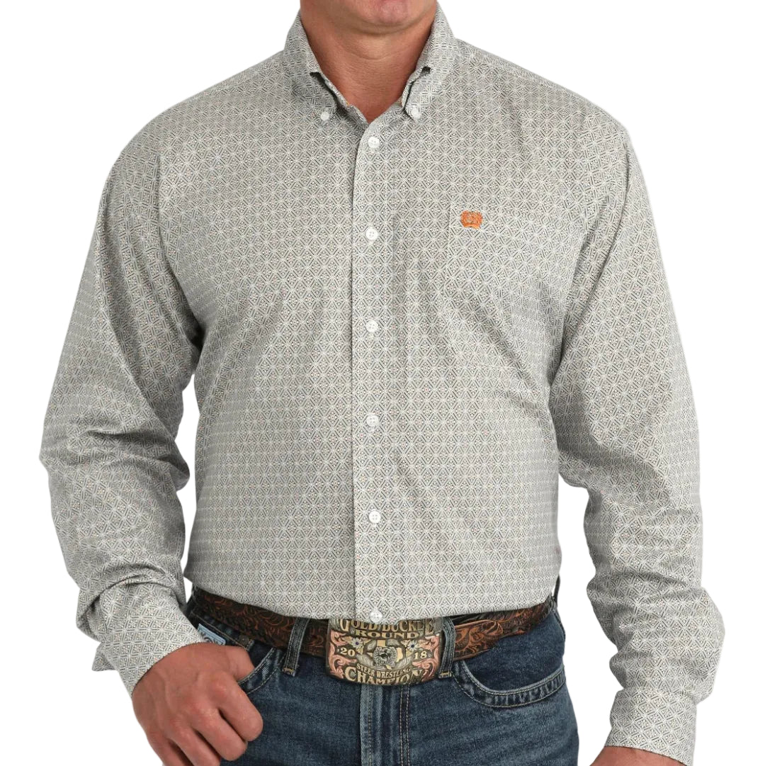 Button Down Men's Classic Fit Cinch