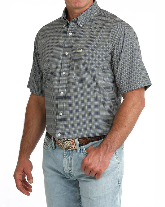 Button Down Men's ArenaFlex Short Sleeve Cinch
