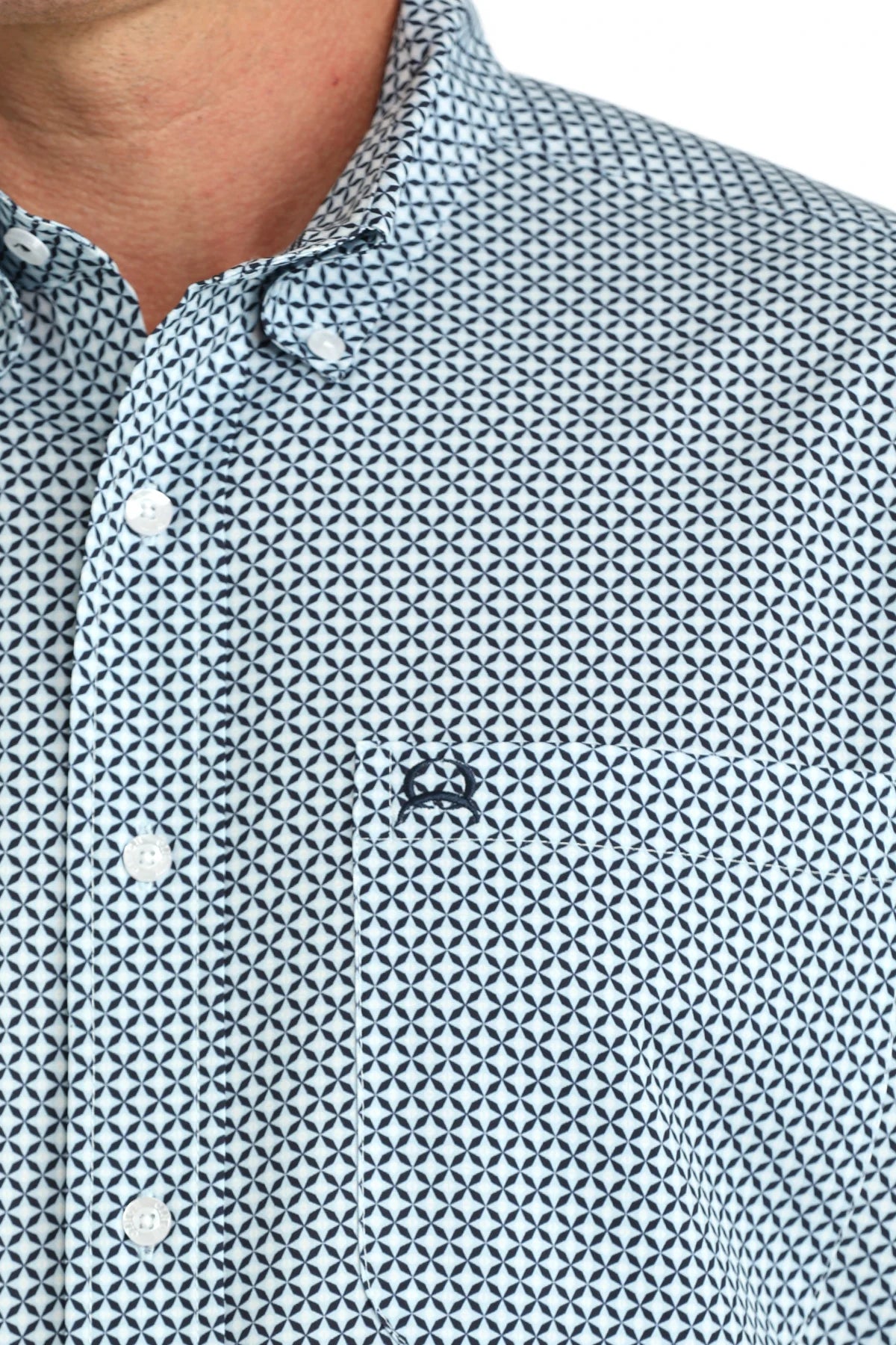 Button Down Men's ArenaFlex Short Sleeve Cinch