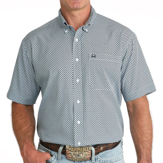 Button Down Men's ArenaFlex Short Sleeve Cinch