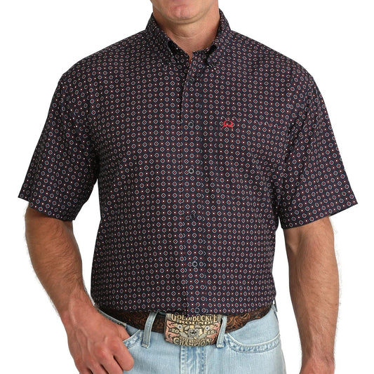 Button Down Men's ArenaFlex Short Sleeve Cinch