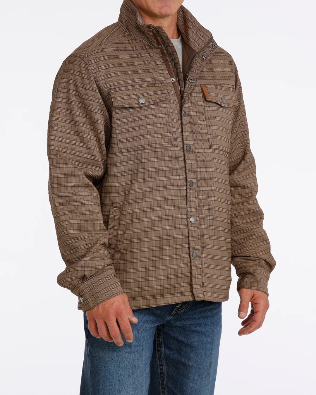 Men's Conceal Carry Plaid Jacket Cinch