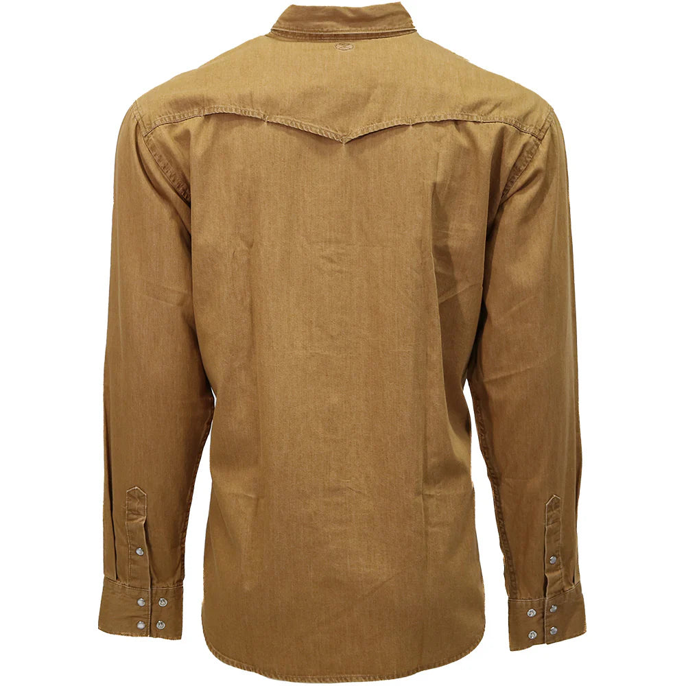 Pearl Snap Men's Del Denim Hooey