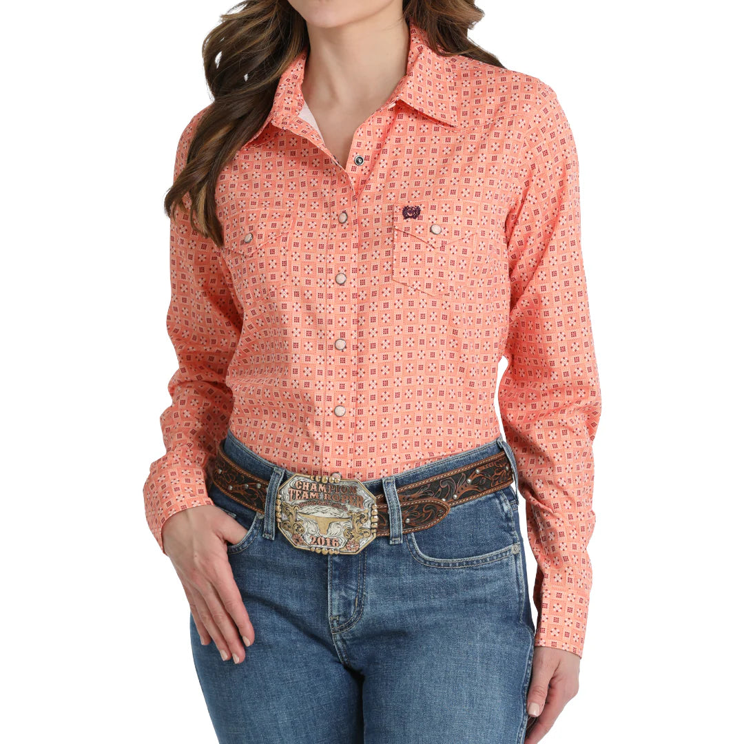 Women's Arenaflex Pearl Snap Cinch