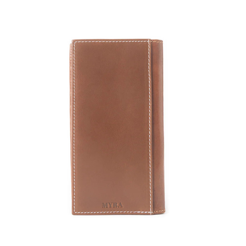 Crest Ridge Hand Tooled Bi-Fold Wallet