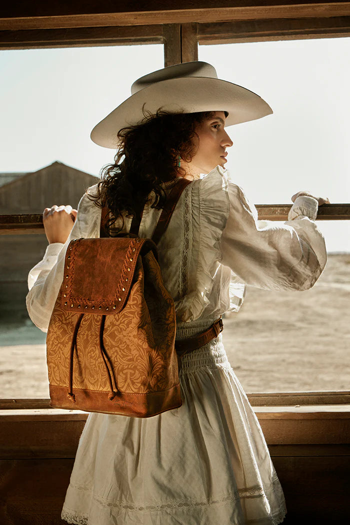 Backpack Amber Sienna Drawstring