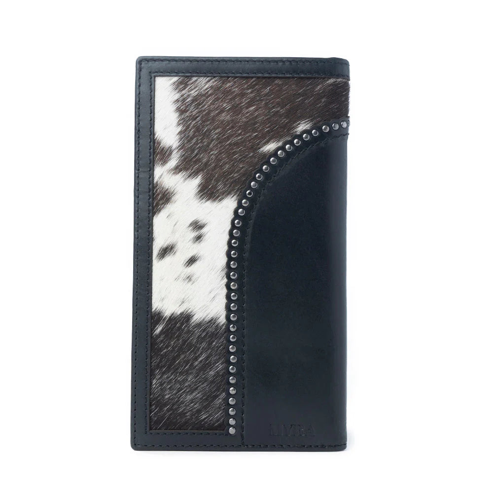 Frontier Hair on Cowhide Bi-Fold Wallet