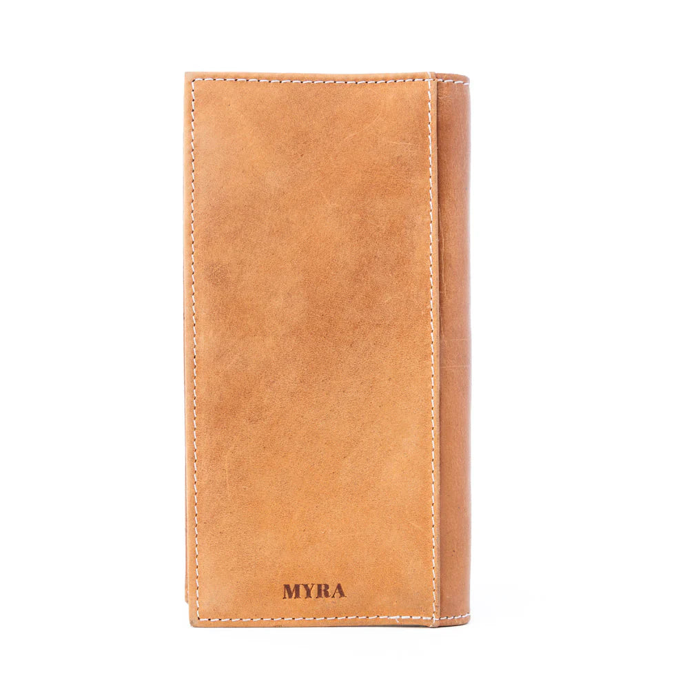 Sheriff's Crest Hand Tooled Bi-Fold Wallet