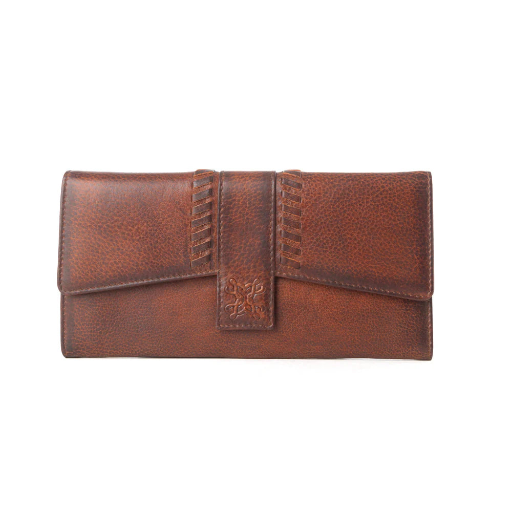Santa Fe Leather Tri-Fold Wallet