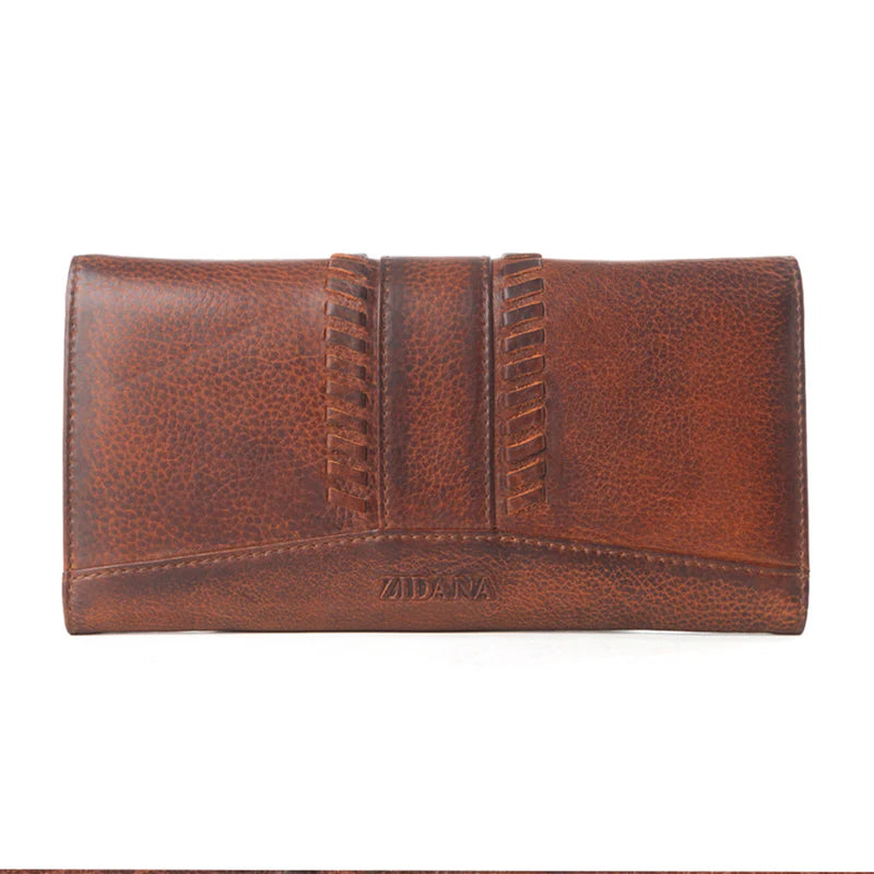 Santa Fe Leather Tri-Fold Wallet