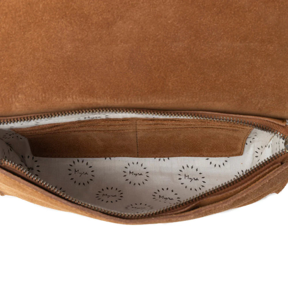 Purse Texas Mist Fringed Crossbody