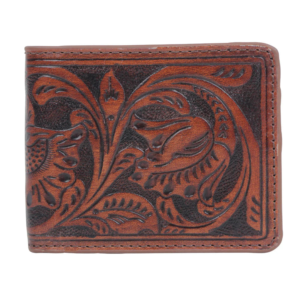 Wallet Regal Hand Tooled Myra
