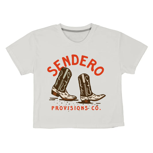 T-Shirt Women's Cropped Sendero