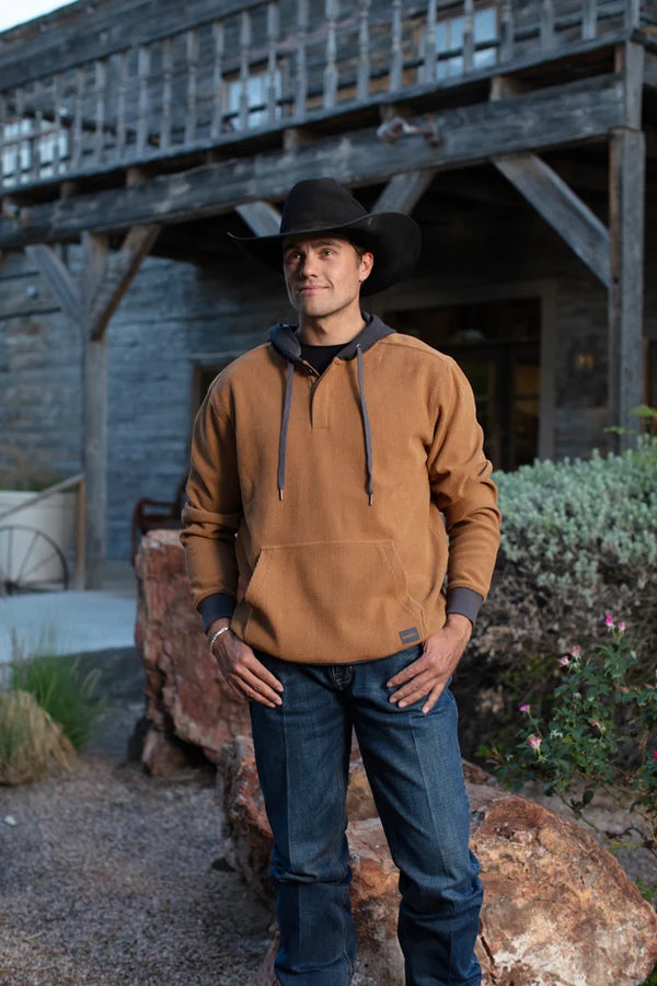 Men's Cowboy Corduroy Hoodie Hooey