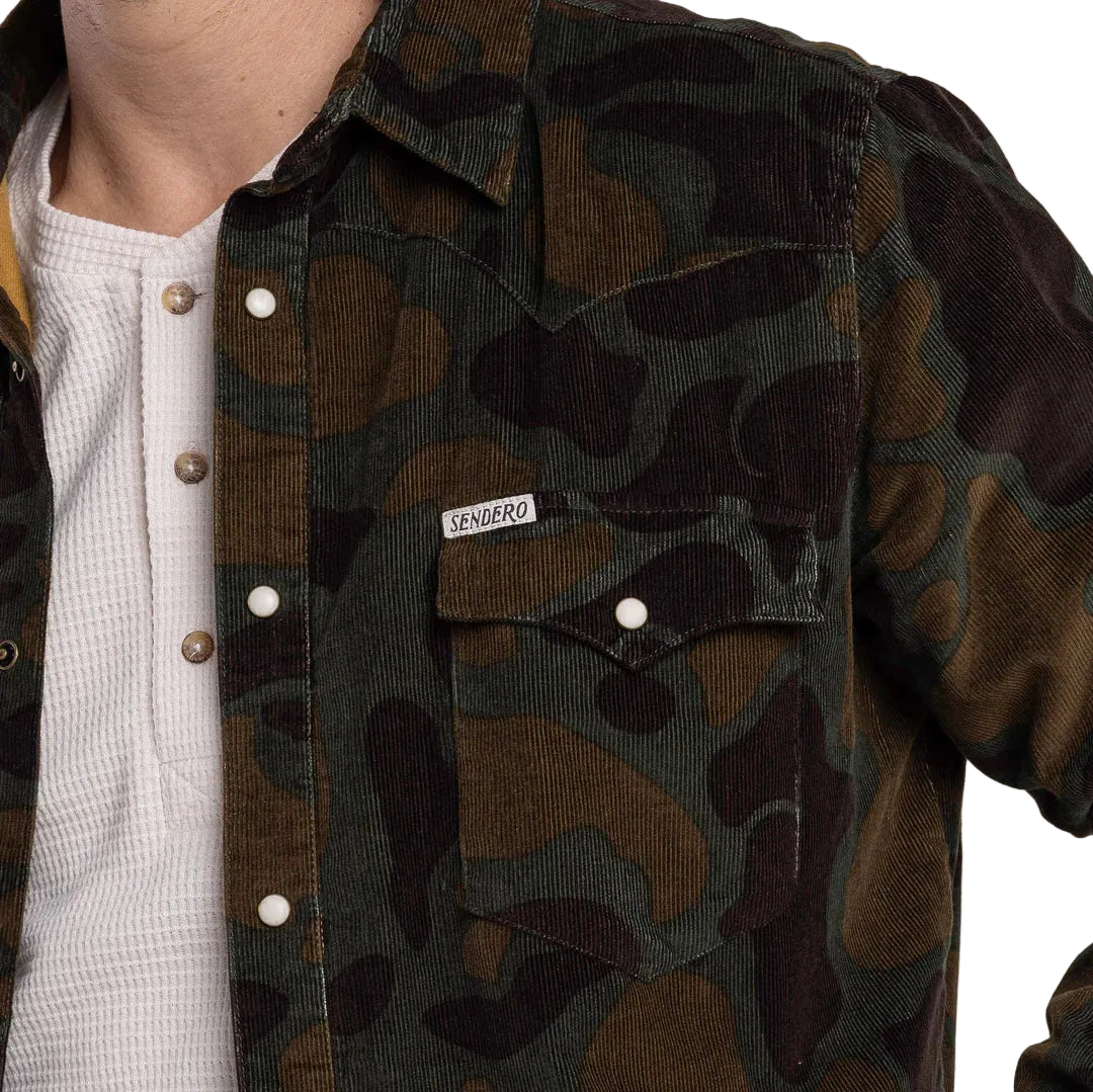 Shacket Men's Desperado Camo Sendero