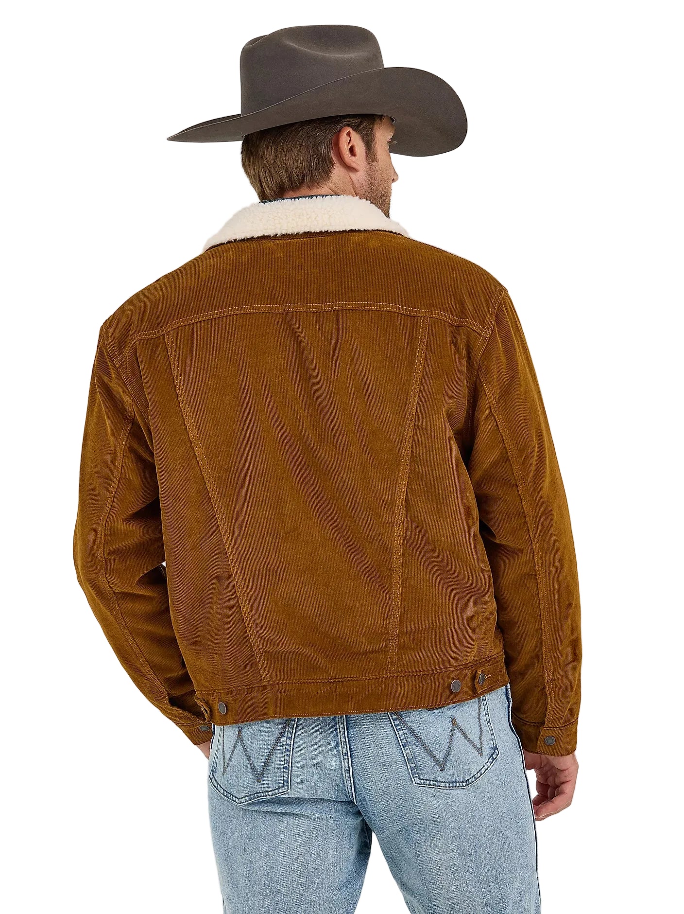 Jacket Men's Sherpa Lined Corduroy Wrangler