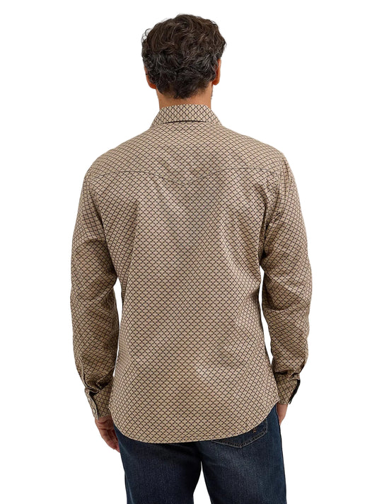 Pearl Snap Men's Retro Scale Wrangler