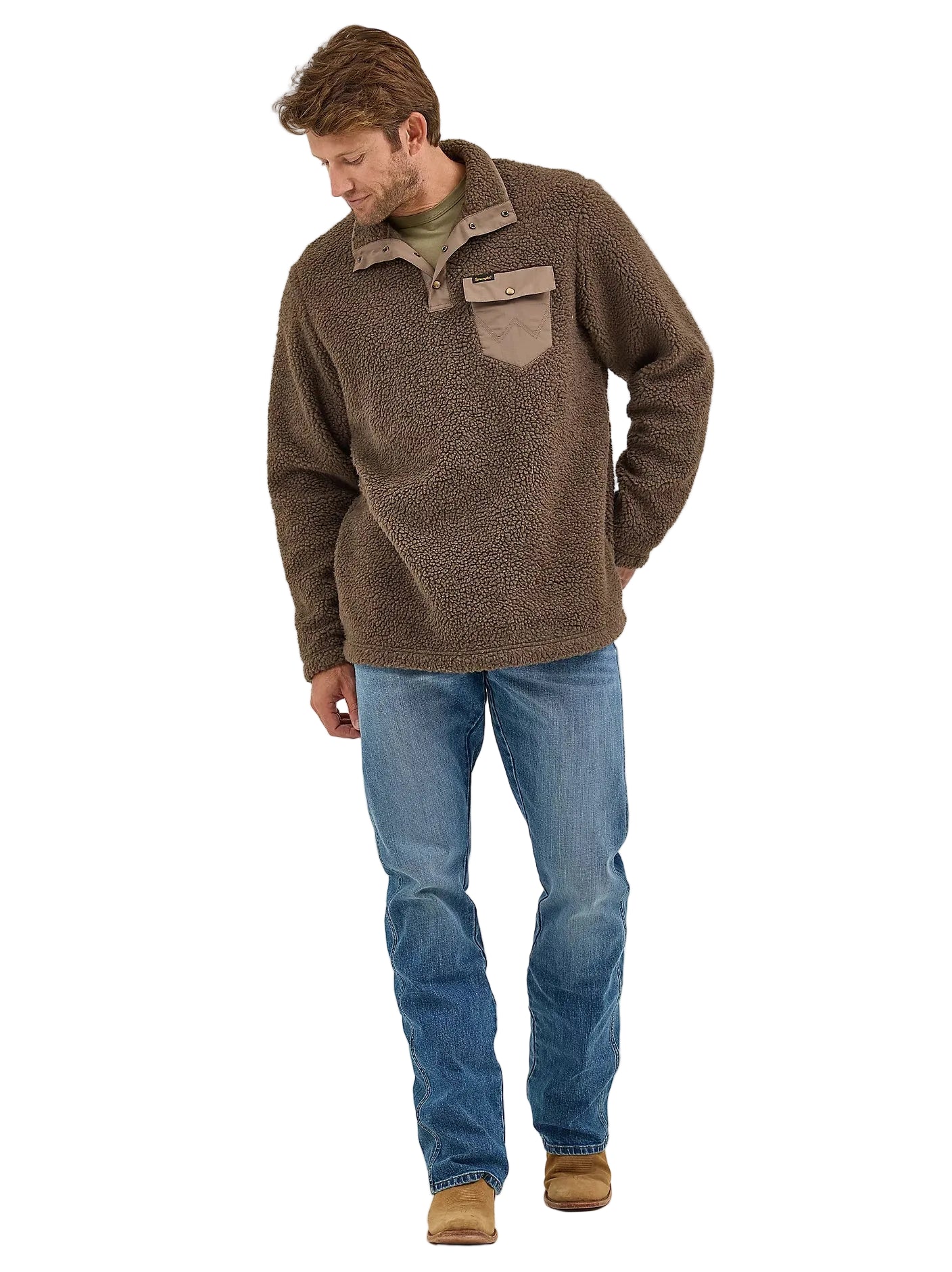 Quarter Snap Sherpa Pullover Wrangler