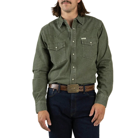 Pearl Snap Men's Wyatt Sendero