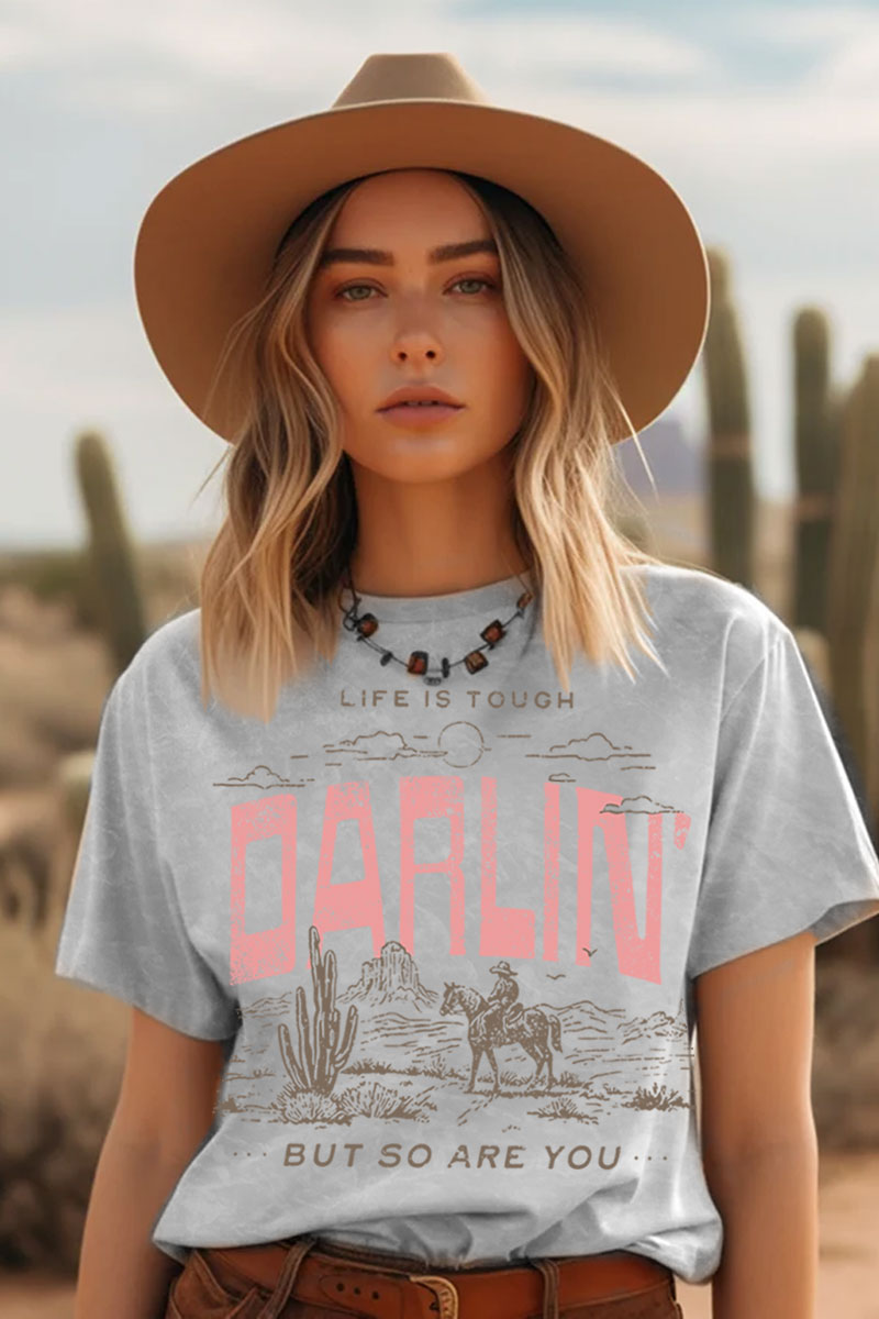 T-Shirt Women's Cropped Darlin