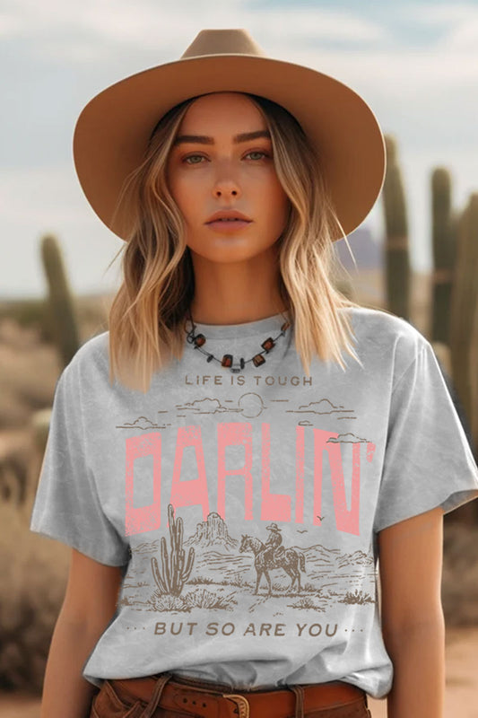 T-Shirt Women's Cropped Darlin