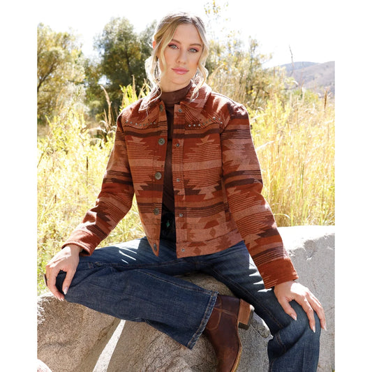 Women's Aztec Shacket Cruel Denim
