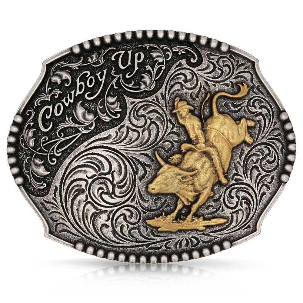 Buckle Cowboy Up Bullrider