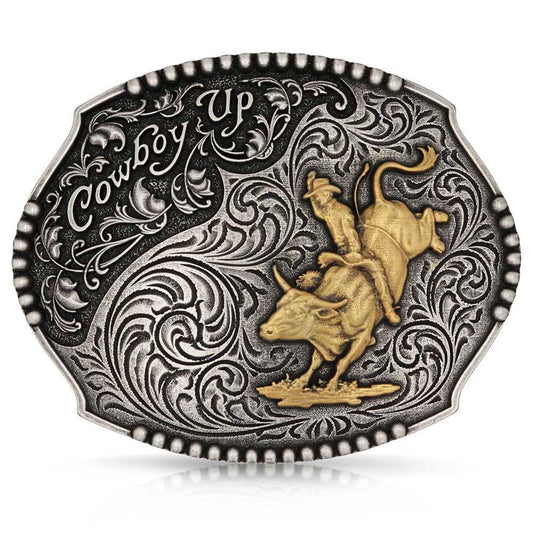 Buckle Cowboy Up Bullrider