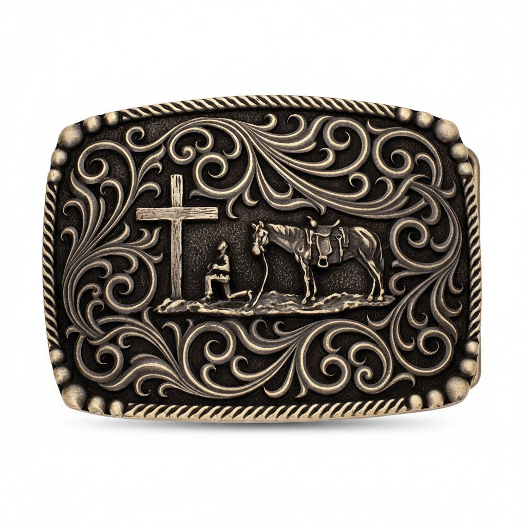Buckle Surrounded By Faith